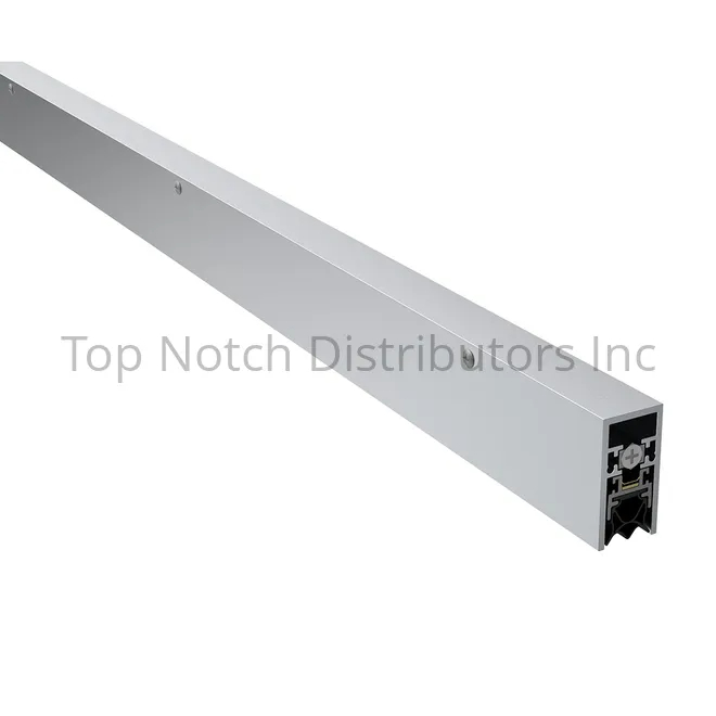 4301CPKL36 36 in. Surface Mounted Automatic Door Bottom with Prene Clear Aluminium Finish
