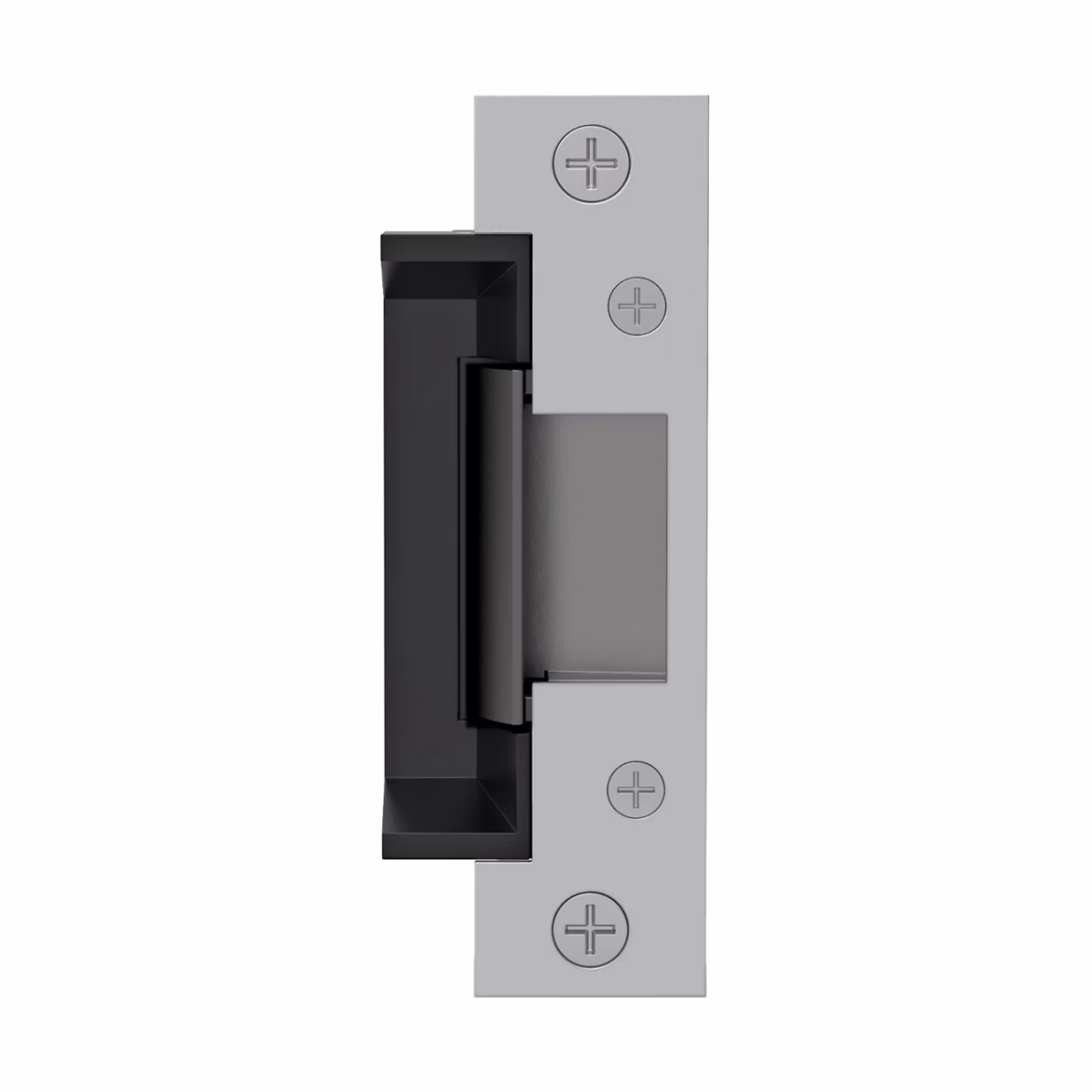 5000CLBM630 12 & 24VDC Electric Strike Kit with Latch Bolt Monitor, 501 & 501A Faceplates - Satin Stainless Steel Finish