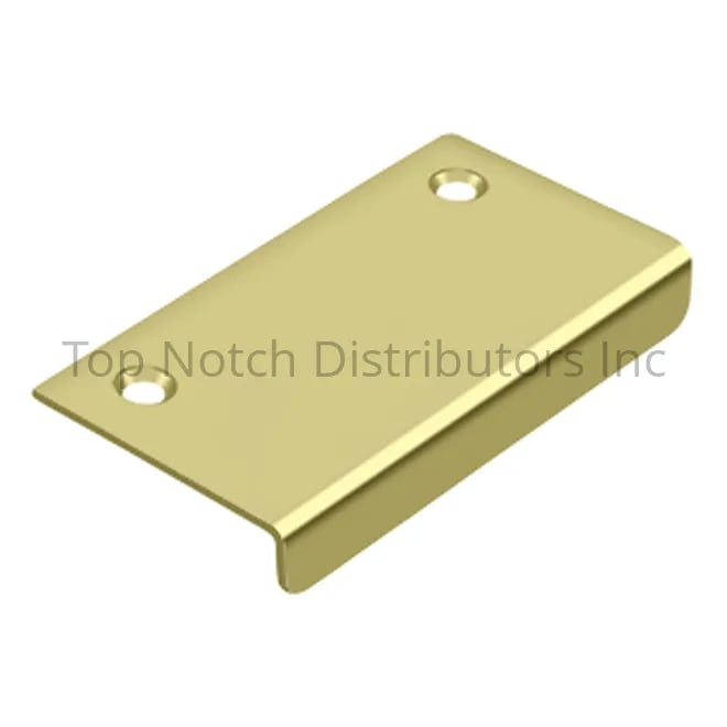 DCM315U3NL 3 in. x 1.5 in. Drawer, Cabinet & Mirror Pull - Unlacquered Brass Finish