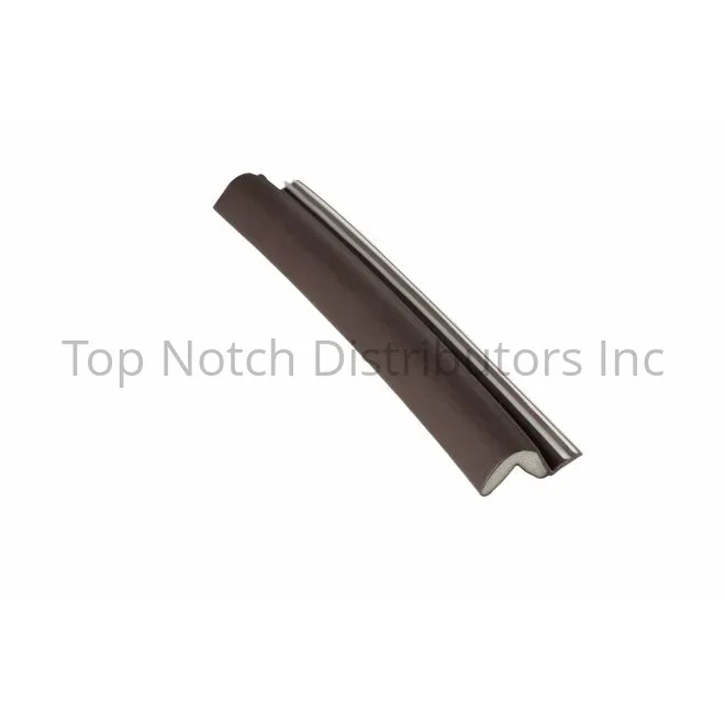 Q102D97 97 in. Kerf-In Weatherstrip - Dark Brown Finish