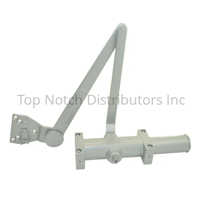 SC71ADSAL Heavy Duty Surface Door Closer with Dead Stop Arm - Aluminium Finish