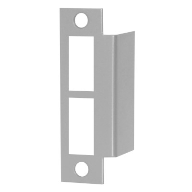 Electric Strike Filler Plate - Silver Coated - Steel - Includes Mounting Hardware