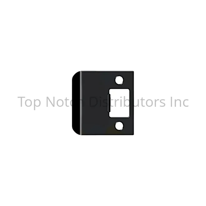 SPE225U19 2.25 in. Extended Lip Strike Plate - Black Finish