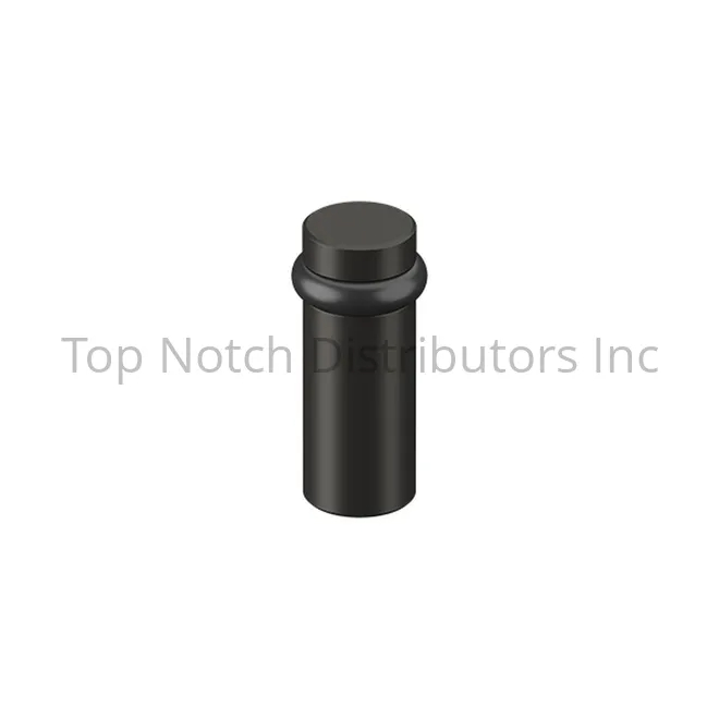 UFB6000U10B 3 in. Round Universal Floor Bumper - Oil Rubbed Bronze Finish