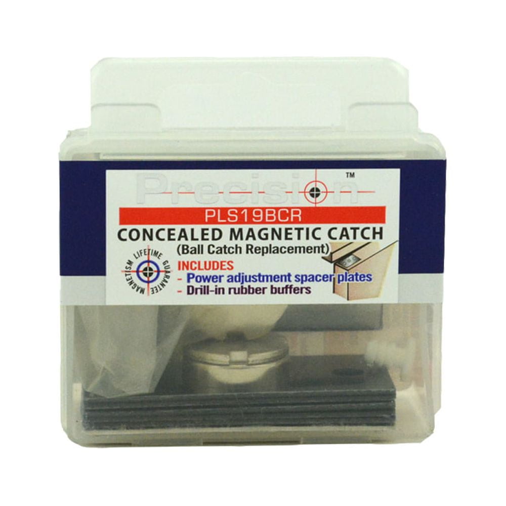 Ball Catch Replacement Concealed Magnetic Catch Black Finish