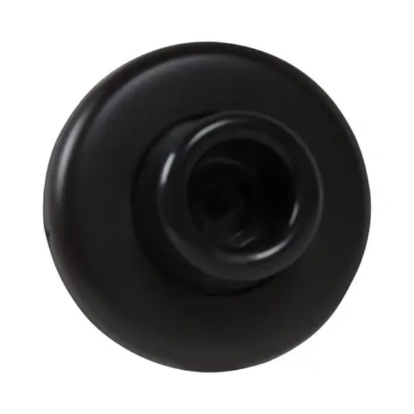 DD0253BL 2.5 in. Diameter Concave Wall Stop - Matte Black Finish