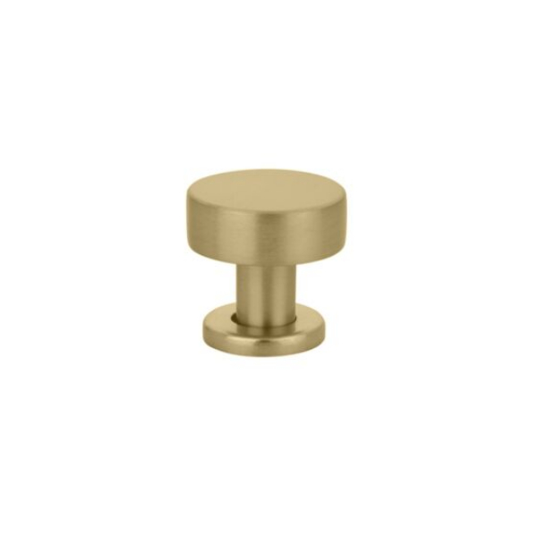 86322US4 1.25 in. Cadet Cabinet Knob - Satin Brass Finish