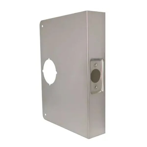 Don-Jo CW55S Classic Wrap Around for Extended & 5 in. Converted Backset with 1.75 in. Door - Stainless Steel Finish
