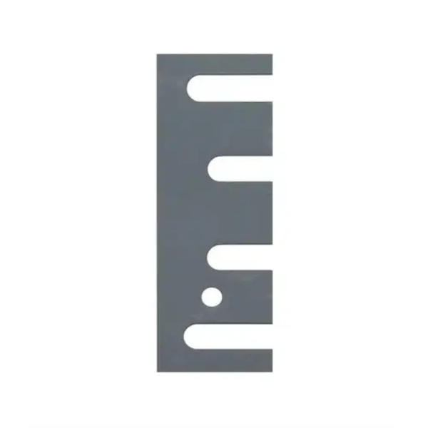 1.62 x 4.5 in. 16 Gauge Hinge - Shim Prime Coat Finish