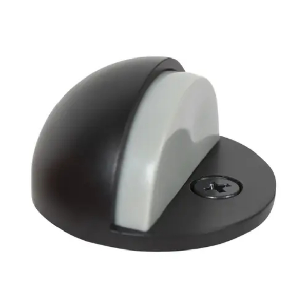 DD0261BL 1.75 in. Diameter Low Profile Dome Stop - Matte Black Finish