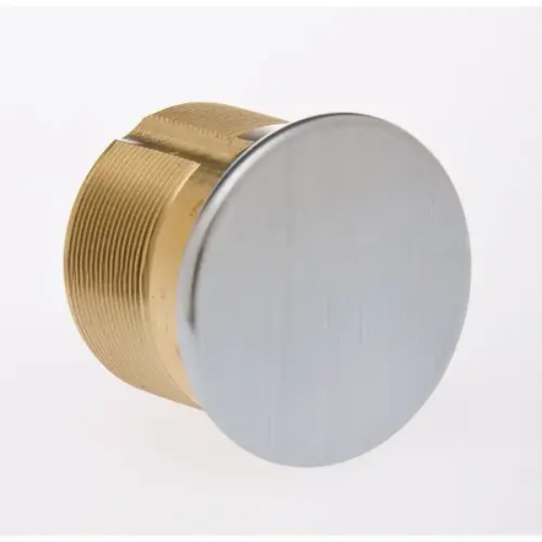 701026D 1.12 in. Dummy Rim Cylinder - Satin Chrome Finish