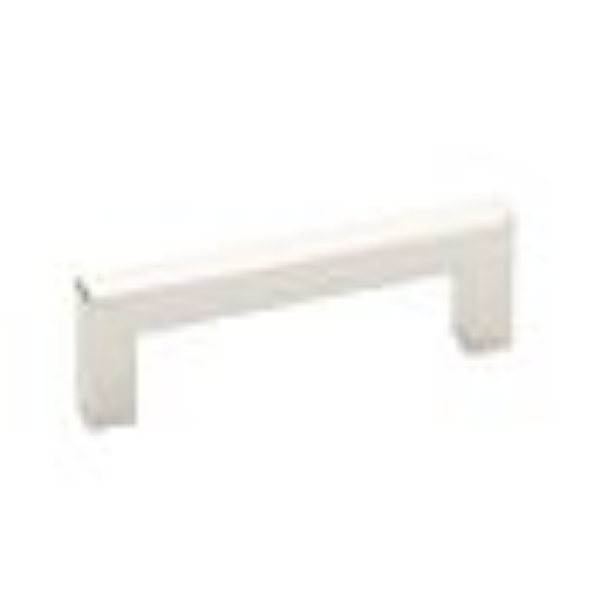 Warwick Cabinet Pull - Bright Nickel - 6 in. Center to Center - Durable Brass