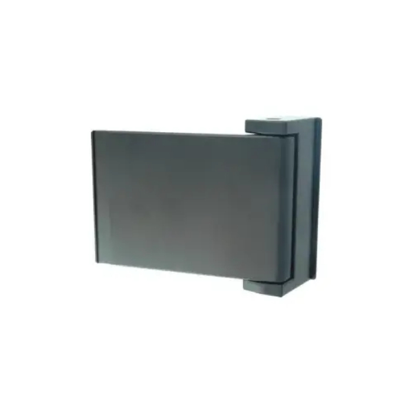 45900200335 1.75 in. Push to Left Dead Latch Paddle - Black Anodized Finish