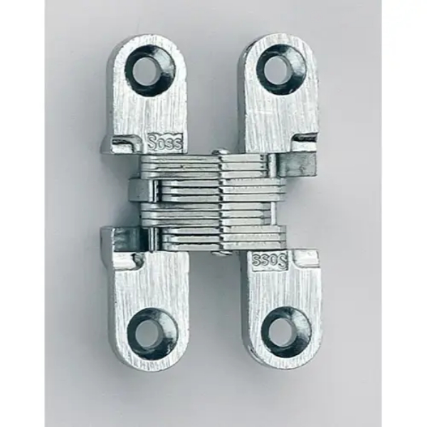 101CUS19 0.37 to 1.68 in. Light Duty Invisible Hinge Doors - Black Finish
