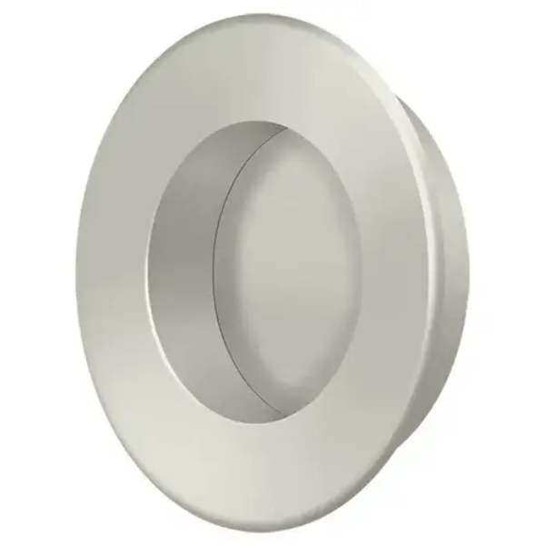 FP178U15 1.87 in. Round Flush Pull - Satin Nickel