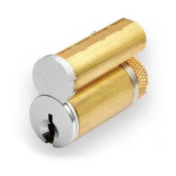 LFICSC26DB1 Schlage Large Format IC Core 1 Bitted with C Keyway - Satin Chrome Finish