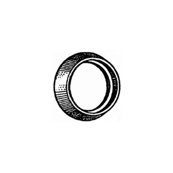 COL610B Hardened Steel Security Collar with Spacer & Spring Washer - Oil Rubbed Bronze Finish