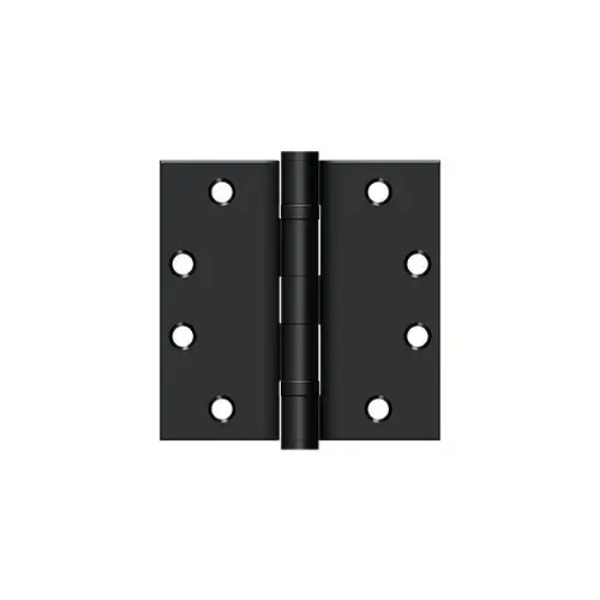 S45BBU1B 4.5 x 4.5 in. HD Ball Bearings Square Hinge - Paint Black