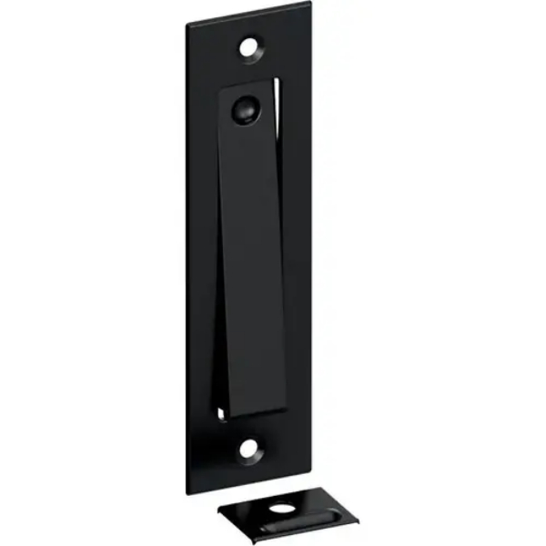 PDB50U19 4.62 in. Pocket Door Jamb Bolt - Black