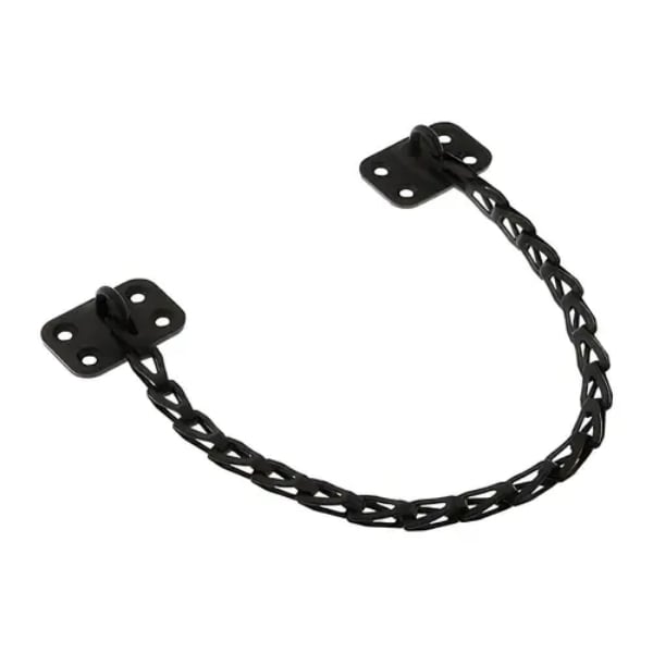 TC82U19 12 in. Transom Chain Long - Paint Black