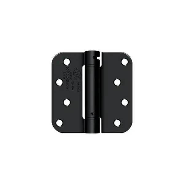 DSH4R51B 4 x 4 x 0.62 in. Spring Hinge - Paint Black