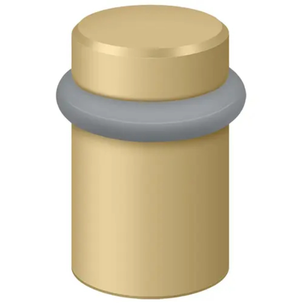 UFB5000U4 2 in. Round Universal Floor Bumper - Satin Brass