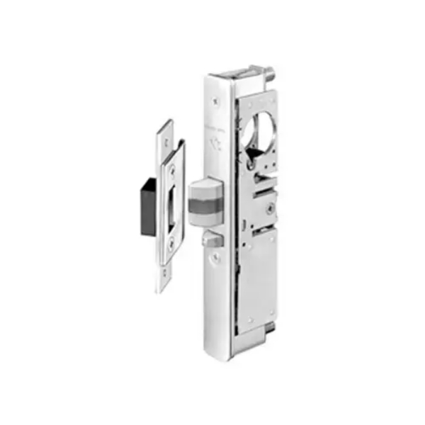451026101628 4510 Standard Duty Dead Latch - Satin Aluminum Clear