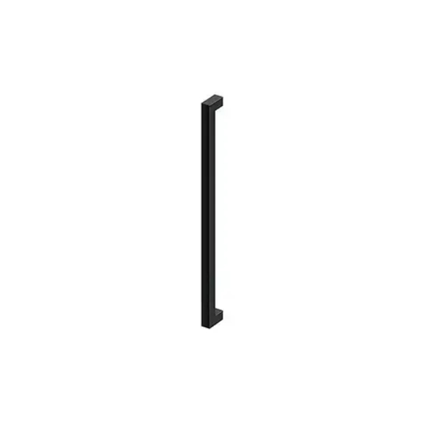 SSP3615U19 36 in. Extra Large Contemporary Pulls, Single Side - Paint Black