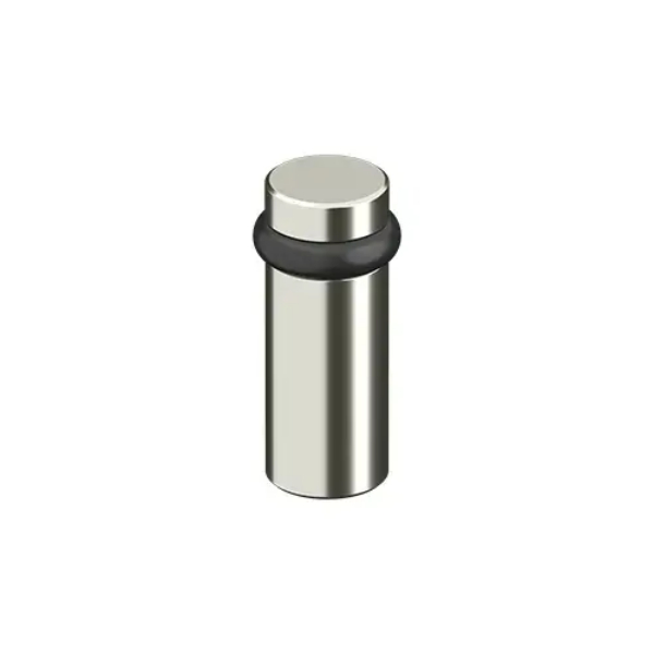 UFB6000U14 3 in. Round Universal Floor Bumper - Bright Nickel Finish
