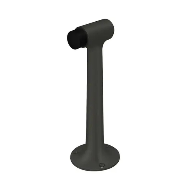 DSF800U19 8 in. HD Floor Mount Bumper - Solid Brass - Paint Black