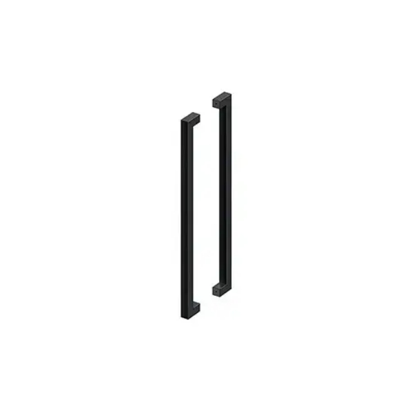 SSPBB3615U19 36 in. Extra Large Contemporary Pulls, Back-to-Back - Paint Black