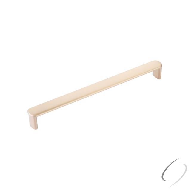 86627US4 8 in. Center to Center Habitat Cabinet Pull - Satin Brass