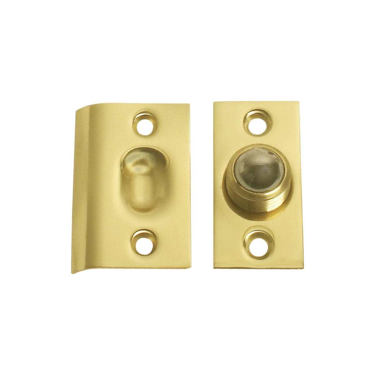 8802US3NL Ball Catch - Unlacquered Brass