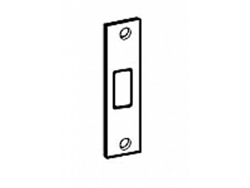 Don-Jo DBS2478SL 4.87 x 1.5 in. Deadbolt Strike - Silver Coated