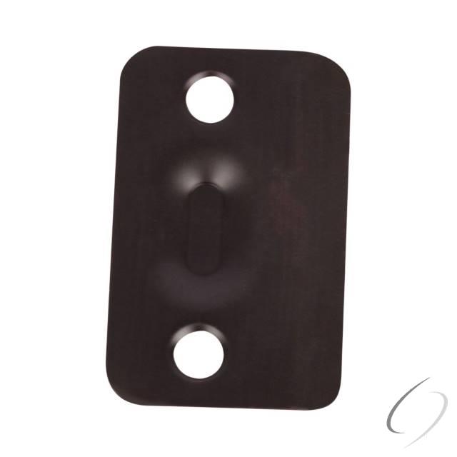 DD05100OB Round Corner Strike for Ball Catch - Oil Rubbed Bronze