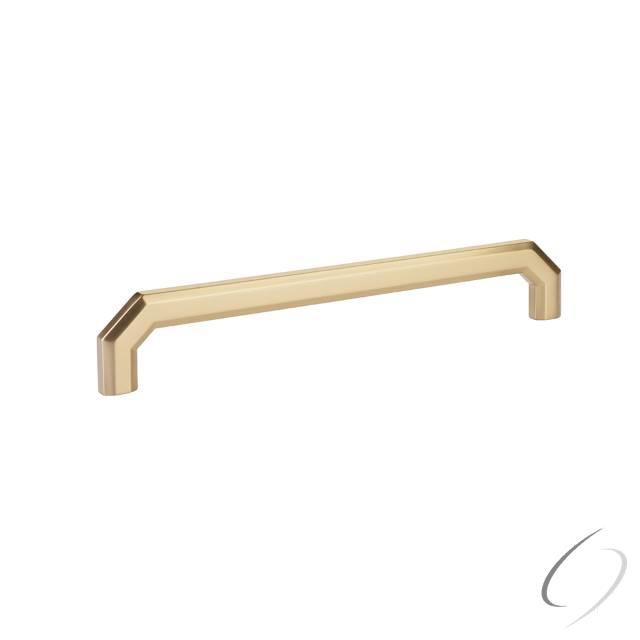 86618US4 8 in. Center to Center Riviera Cabinet Pull - Satin Brass