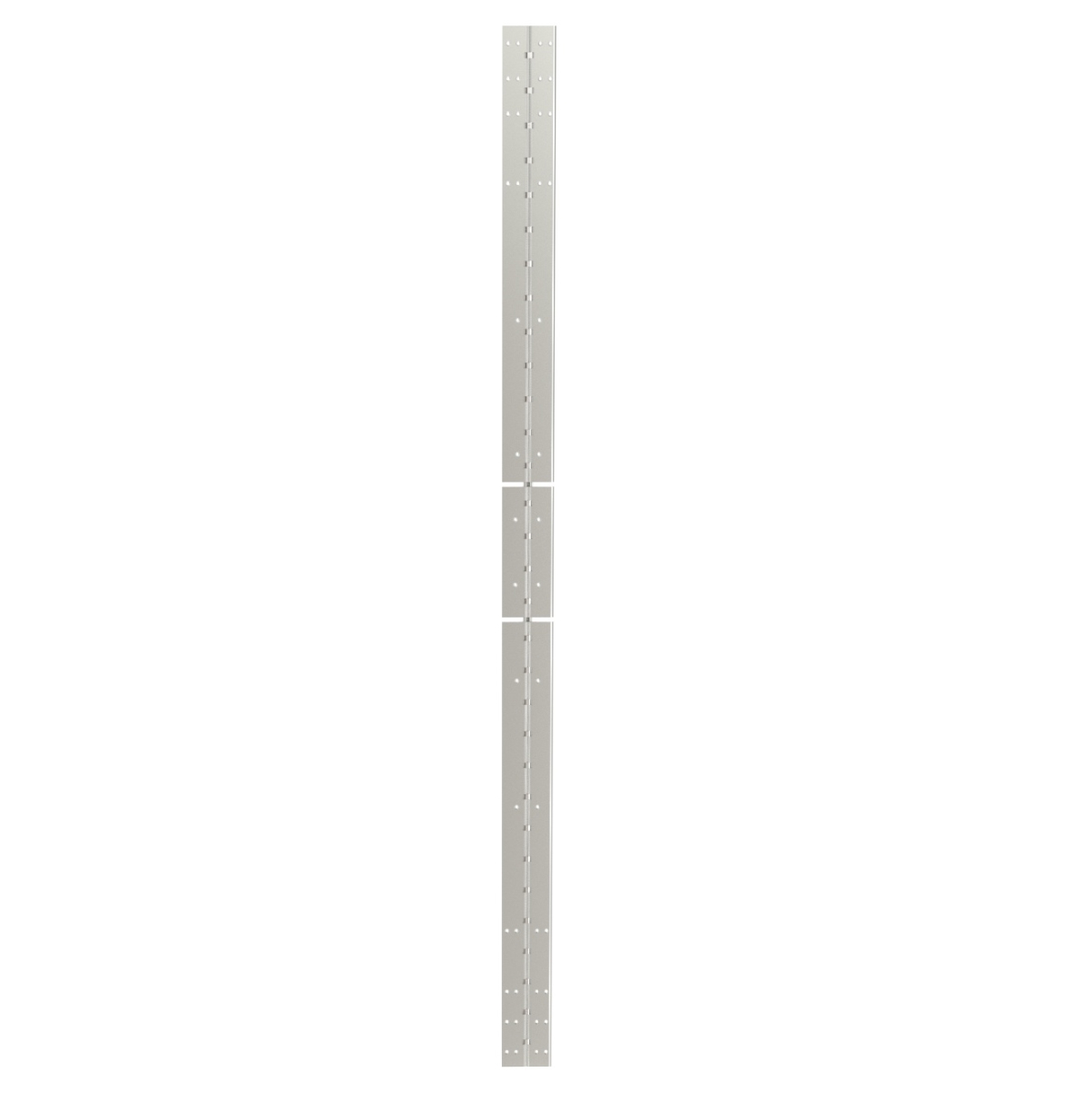 CFM95HD1M 95 in. Full Mortise Pem-Konnect Modular Continuous Hinge - Clear Aluminum