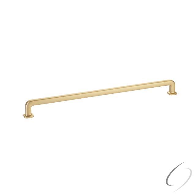 86639US4 12 in. Center to Center Westridge Cabinet Pull - Satin Brass