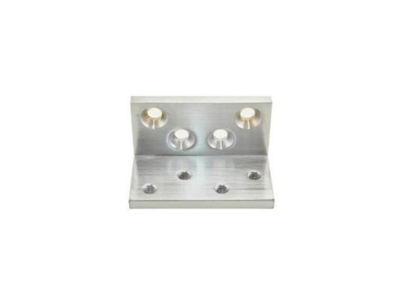 AJK1060 90 Series Angle Jamb Bracket Kit - Satin Chrome