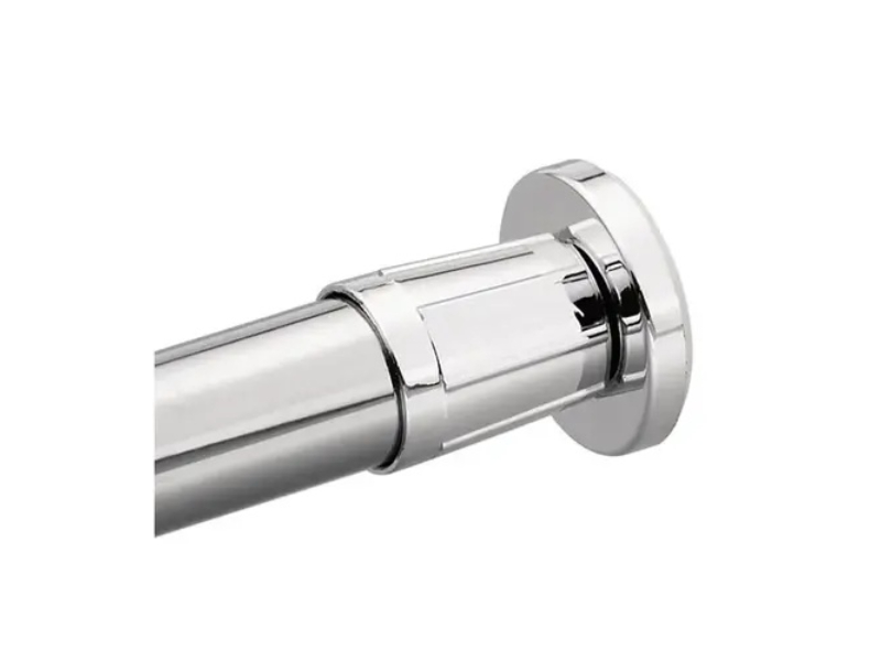 545 5 ft. Tension Shower Rod - Bright Chrome