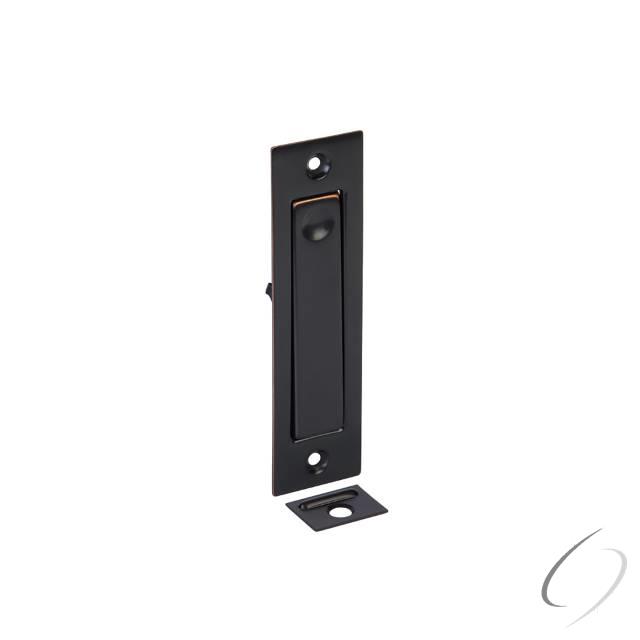 2220US10B 1.25 x 4.62 in. Modern Rectangular Jamb Bolt - Oil Rubbed Bronze