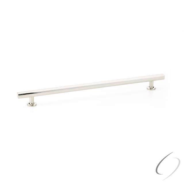 86678US14 12 in. Center to Center Freestone Cabinet Pull - Polished Nickel Lifetime