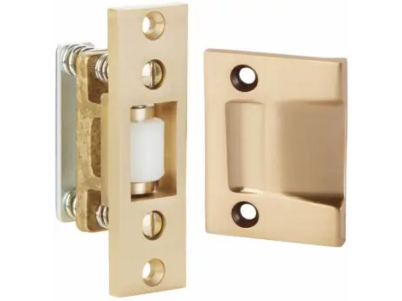 8801US14 Roller Catch - Polished Nickel