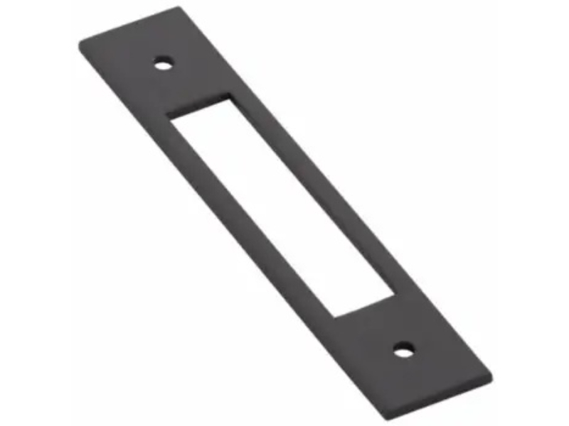 86923US4 5 in. Center to Center Modern Backplate for Cabinet Pull - Satin Brass