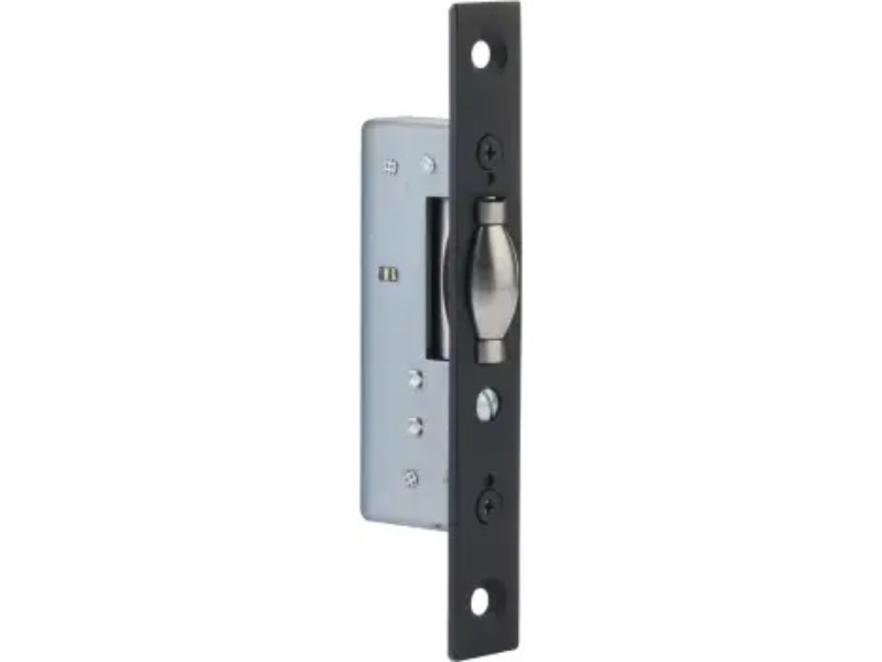 Heavy Duty Roller Latch - Flat Black - 0.87 x 6 in. - Durable Design