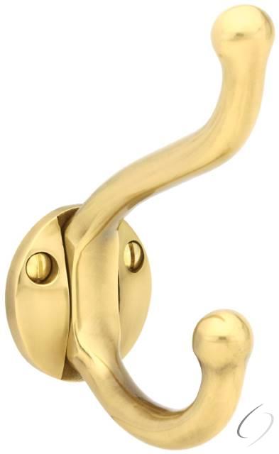 2606US7 Robe Hook French - Antique Brass Finish