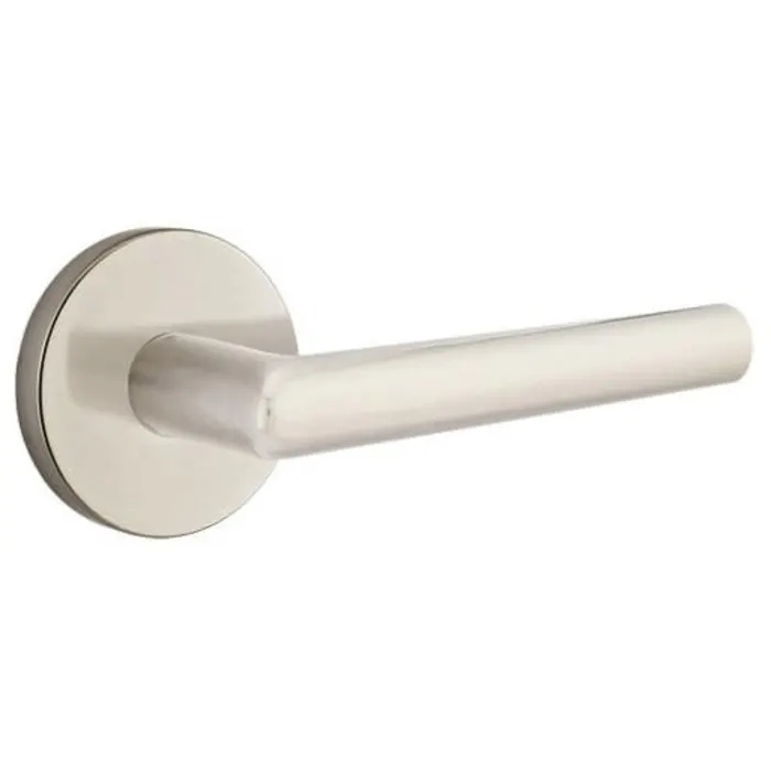 C5109STUUS15 2.375 in. Stuttgart Backset Passage Lever with Disk Rose & CF Mechanism for 1.375 To 1.75 in. Door - Satin Nickel Finish