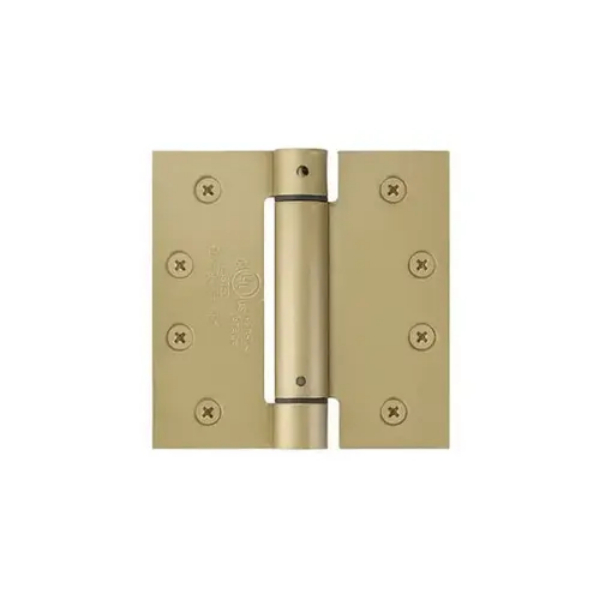95014MB 4 x 4 in. Square UL Steel Spring Hinges, Medium Bronze Finish - Pack of 2