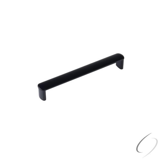 86626US19 6 in. Center To Center Habitat Cabinet Pull - Flat Black Finish