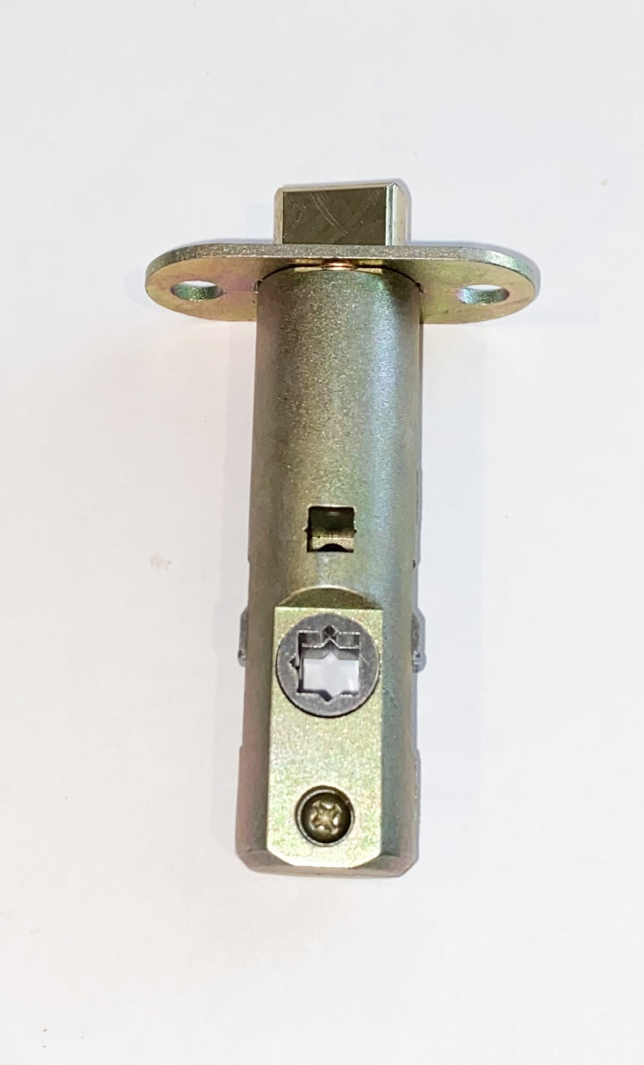 LC4-PASSM237-C 2.37 in. Backset Passage Standard Latch, Polished Chrome
